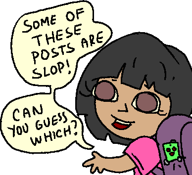 some of these posts are slop, can you guess which?